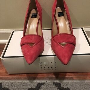 White House Black Market Red Women's Shoes